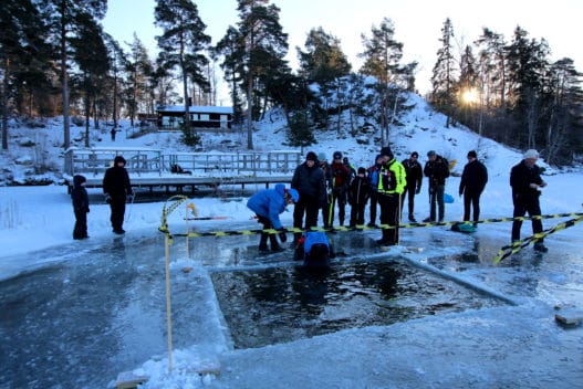 Isvaksövning