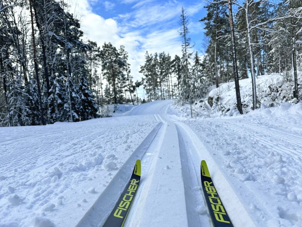 rocklunda konstsnöspår