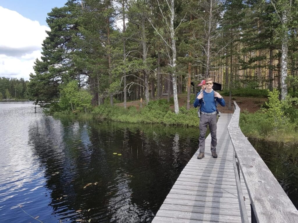 hiking in västmanland