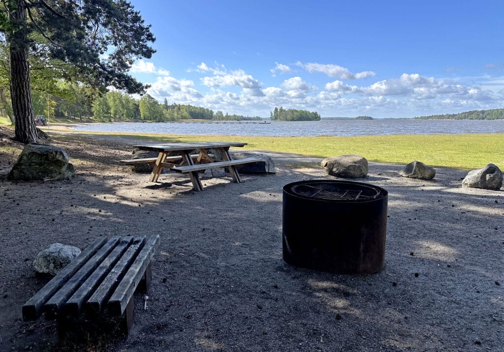 grillplats björnöbadet