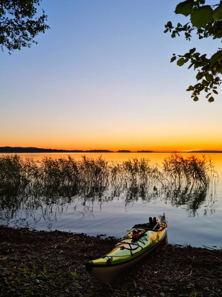 Paddlingstur Aggarön Mälaren