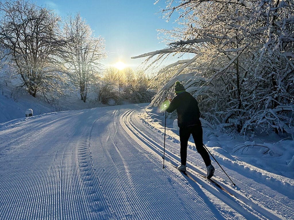 skidspår vedbobacken